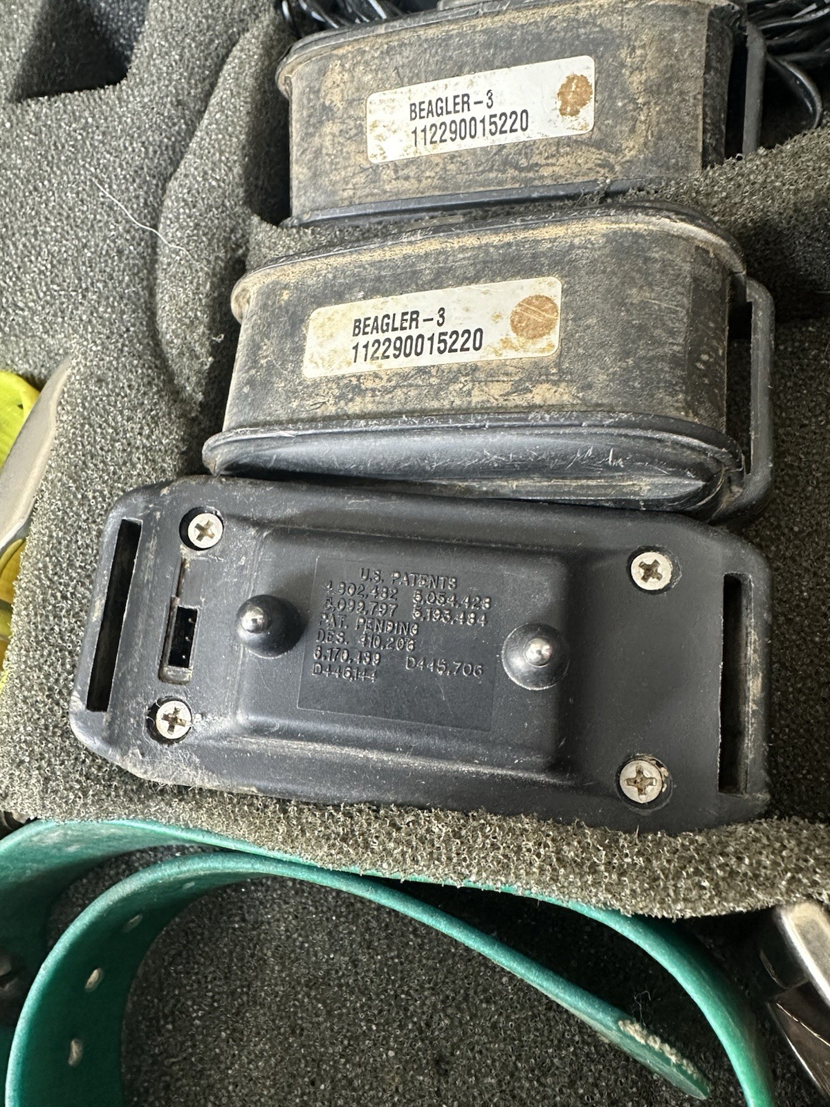 Tie-tronics Beagler 3 Dog Training Collar System And Remote Untested For Parts