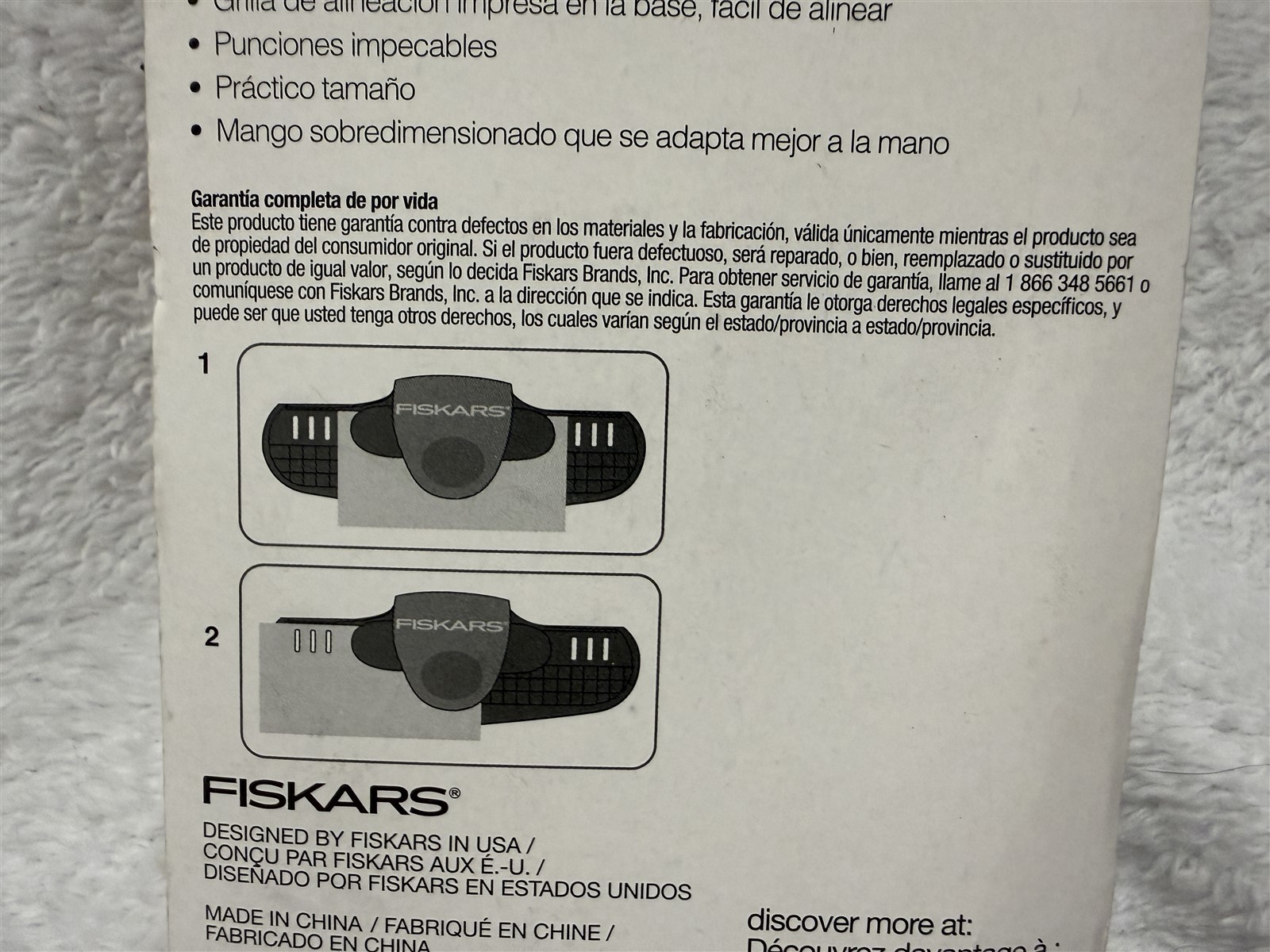FISKARS BORDER PUNCH LACE 123370-1005