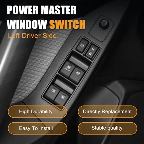 Front Driver Master Window Switch Power 83071SG073 Compatible with Subaru