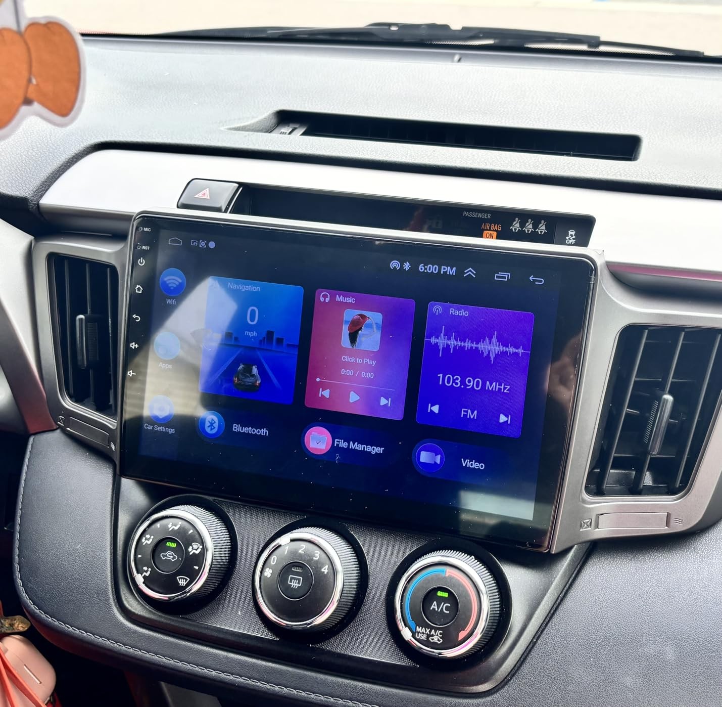 For Toyota RAV4 2013 14 15 16 17 Android Auto Car Stereo Car Radio Carplay GPS