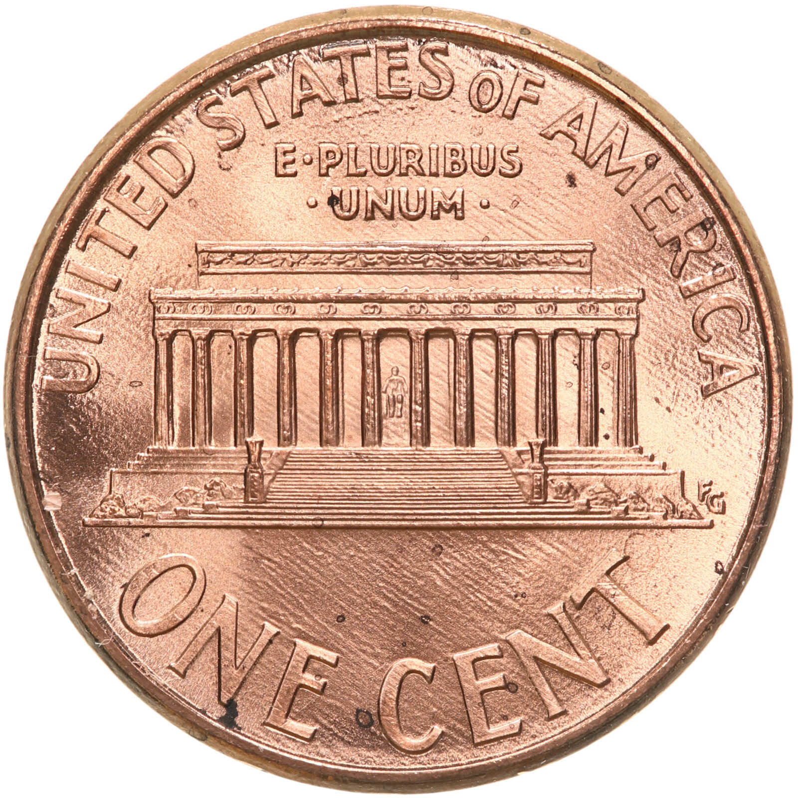 2001 (P) Lincoln Memorial Cent BU Penny US Coin