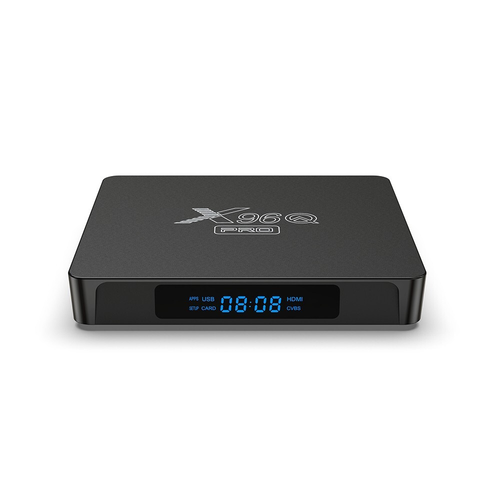 X96Q Pro Smart TV Box Android 10.0 Allwinner H313 Quad Core 2.4G Wifi 4K Player