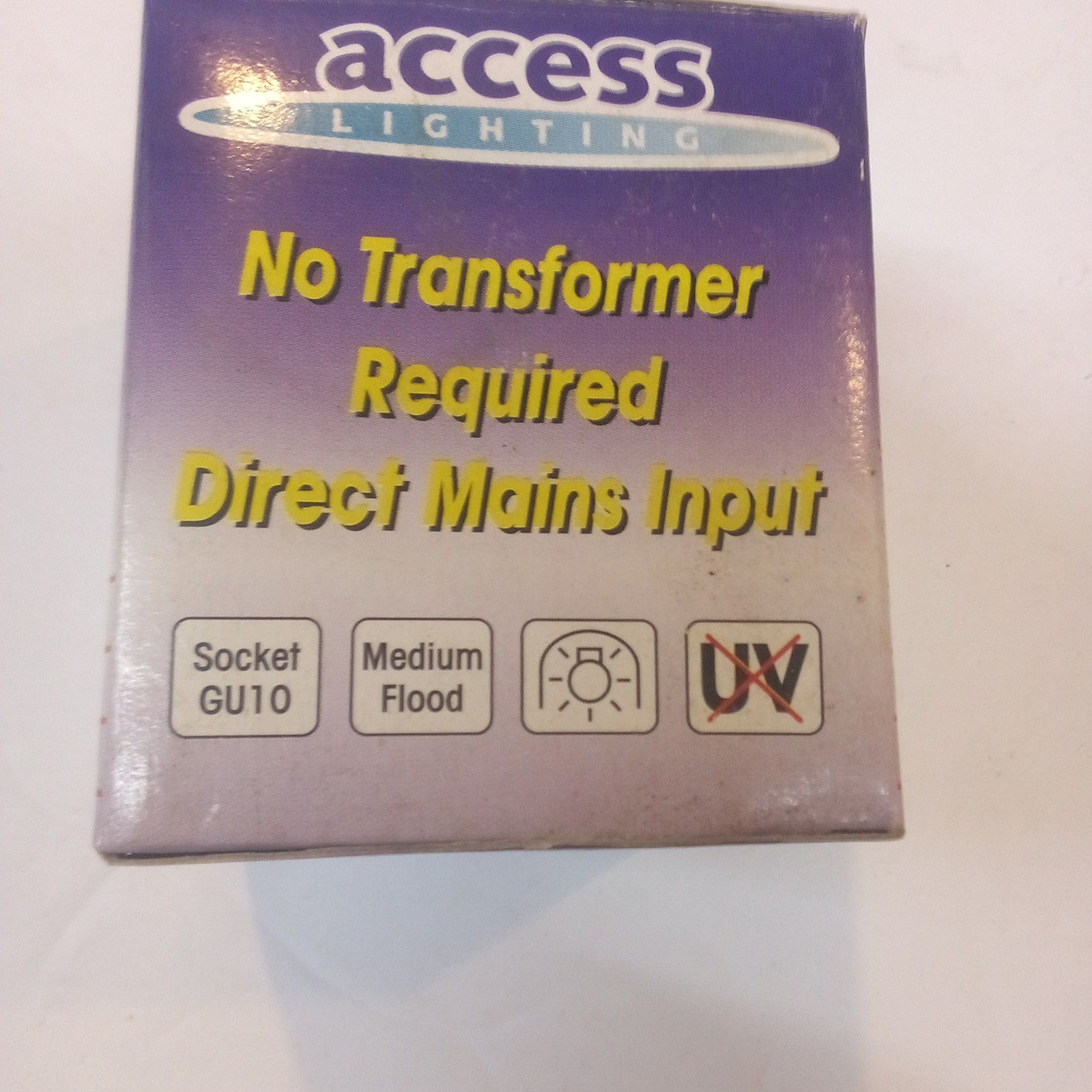 Halogen lamp GU 10 120V 35W Aluminized Reflector "ACCESS" lighting Medium Flood