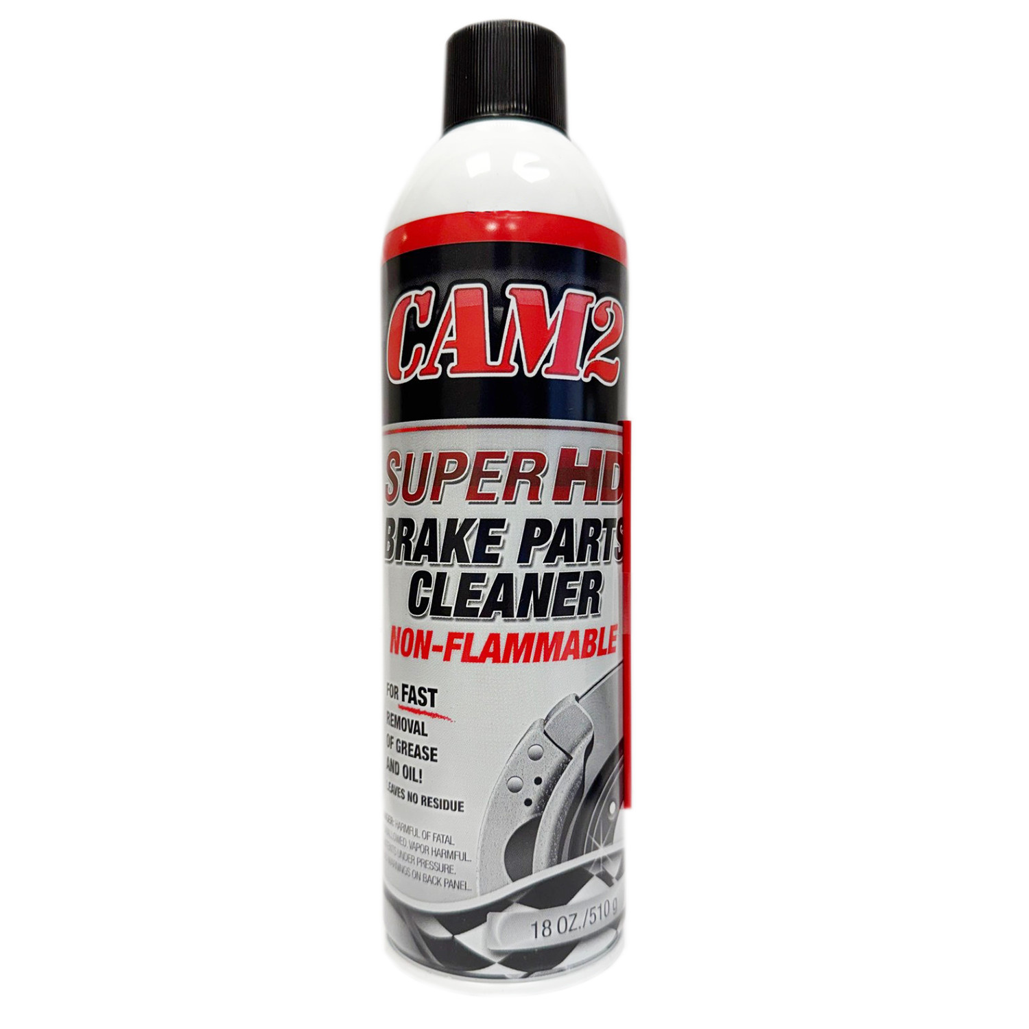 CAM2 Super 80565-867 HD Brake Parts Cleaner Non-Flammable - 16oz (Case of 6)