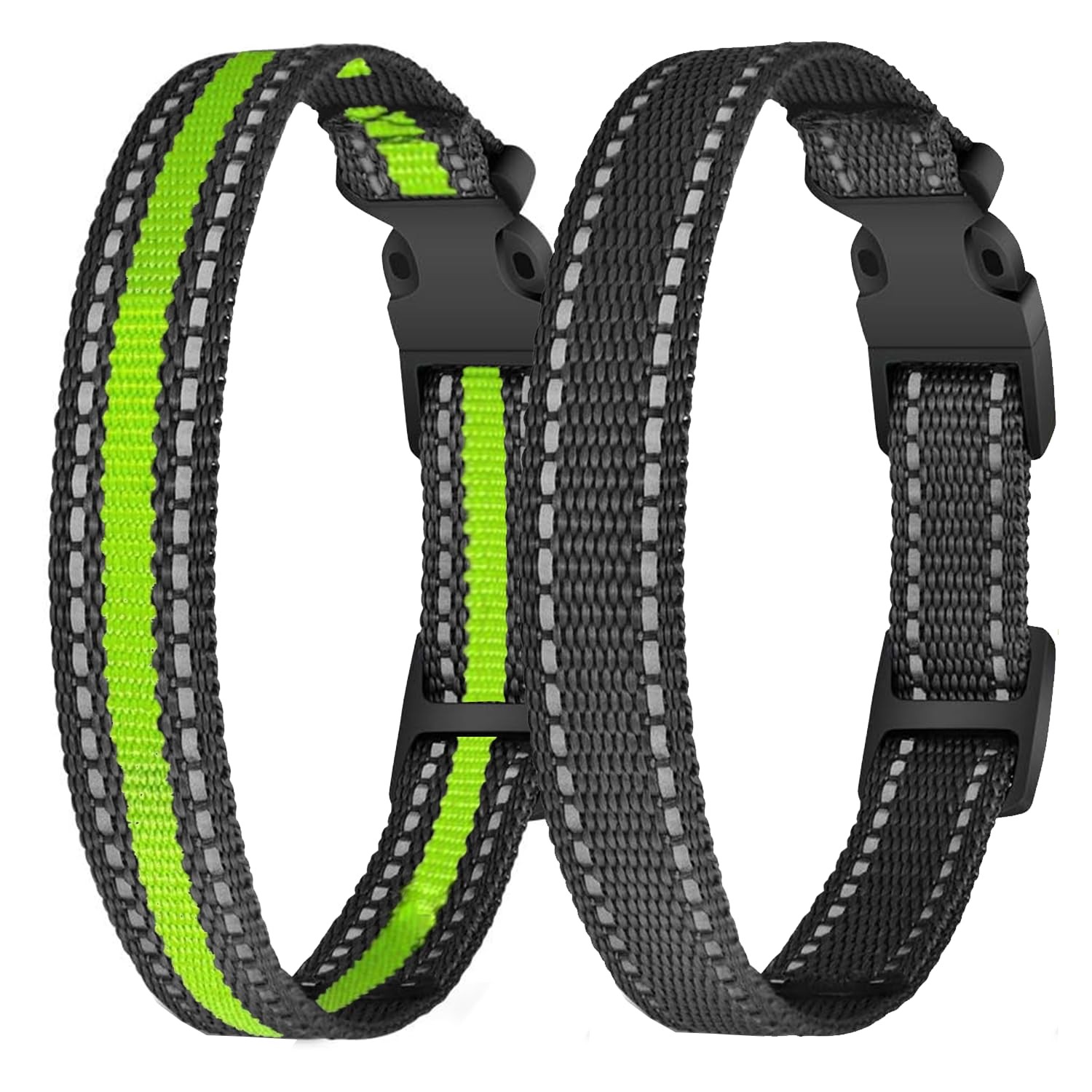 Reflective Adjustable Replacement Strap for Dog Shock Training Bark Collar, U...