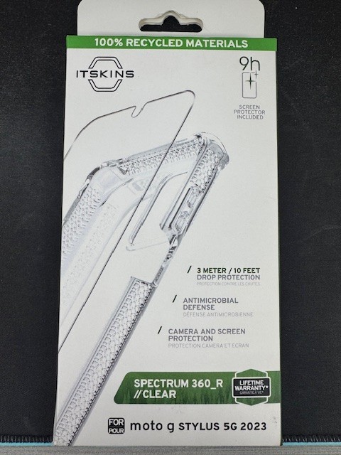 ITSKINS - Spectrum_R 360 Clear Case for Motorola Moto G Stylus 5G (2023)