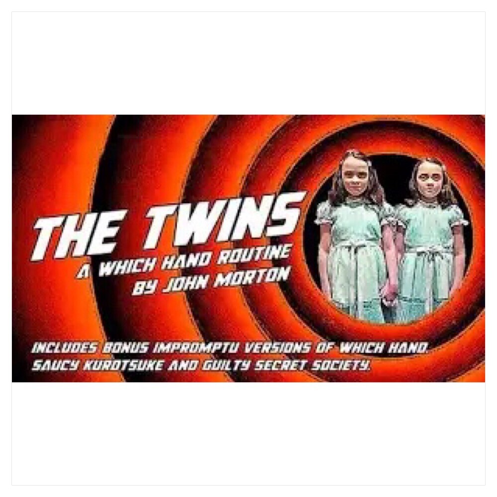 A Which Hand Routine-Twins (Gimmicks and Online Instructions) by John Morton