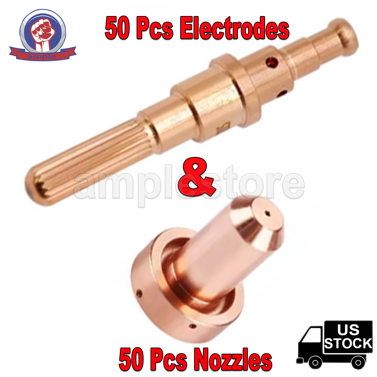 100x Plasma Torch Consumables 80A For TD SL60 SL100 PK20 9-8215 9-8211