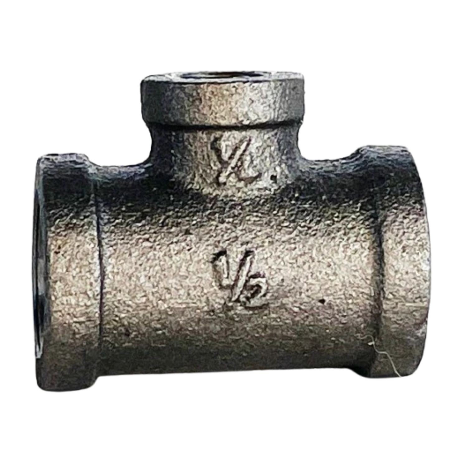 BLACK IRON REDUCING TEE, UL/FM Listed
