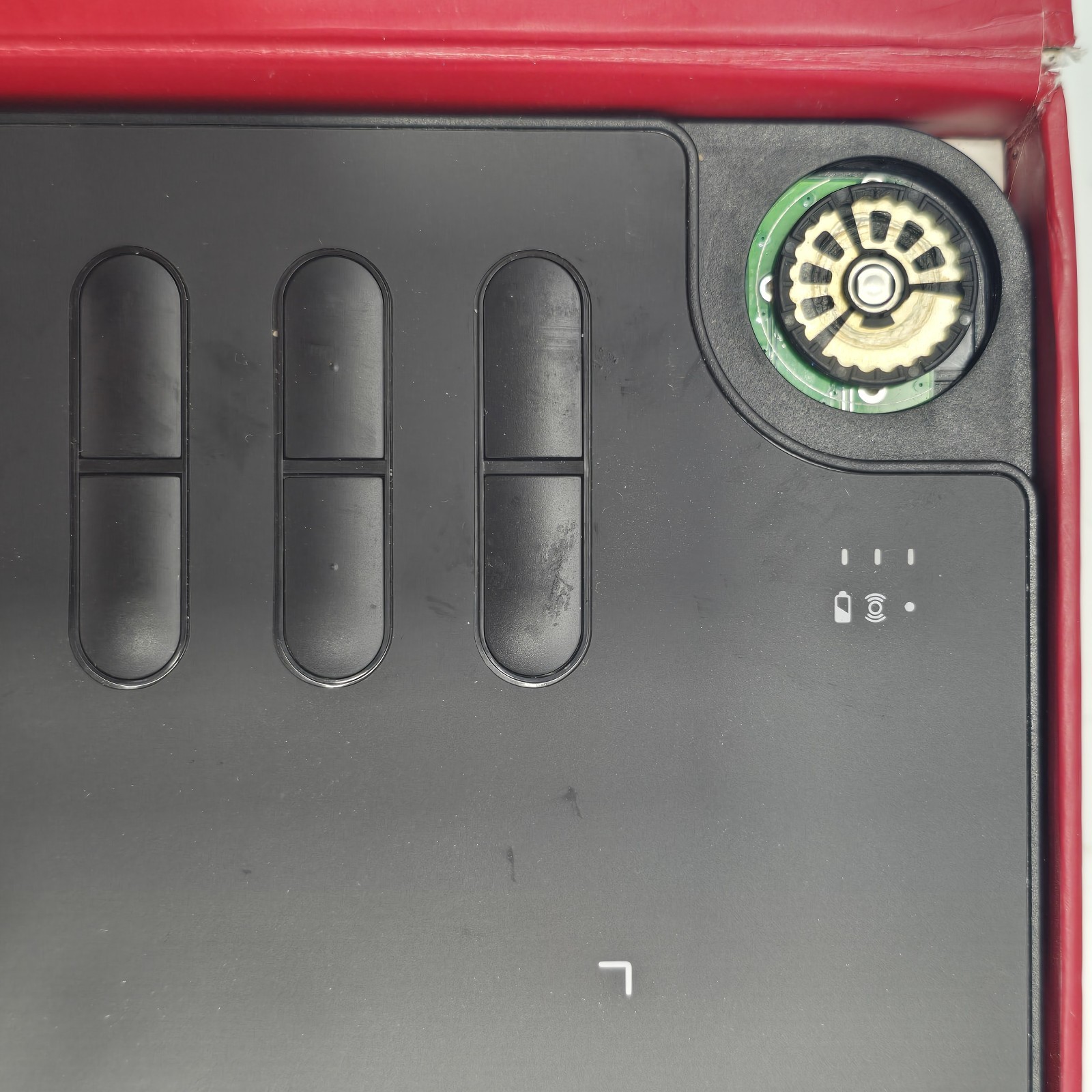 XP-PEN Deco 03 Wireless Graphics Drawing Tablet Tested As-Is Missing Dial Knob .