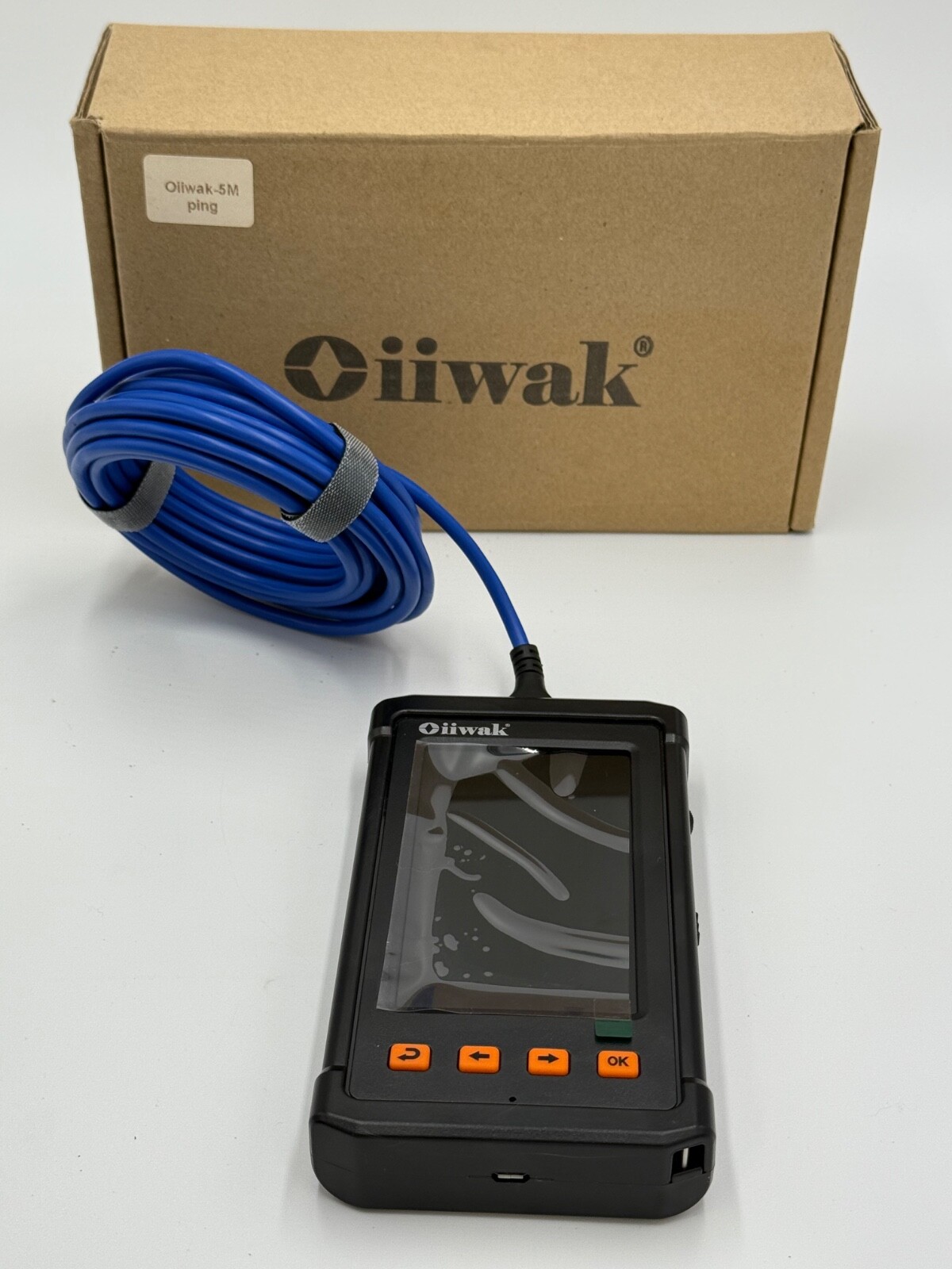Oiiwak 11FT 5.5MM Single Lens Inspection Camera 1080P HD Digital Borescope