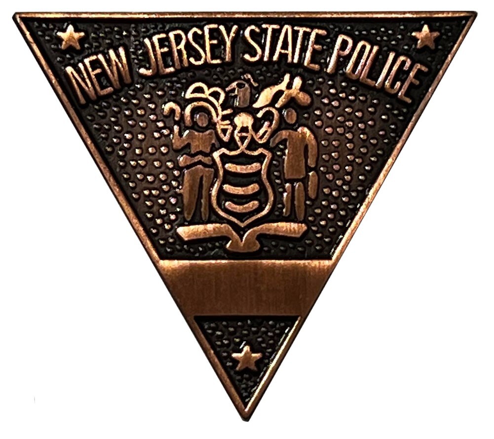 New Jersey State Police Badge Hat Cap Lapel Pin PO-531