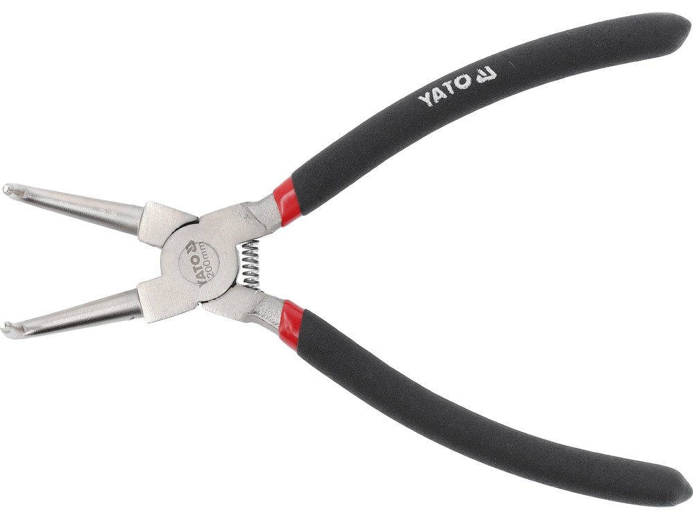 Yato Seeger Ring Pliers Curved Internal 200mm CrV YT-2147