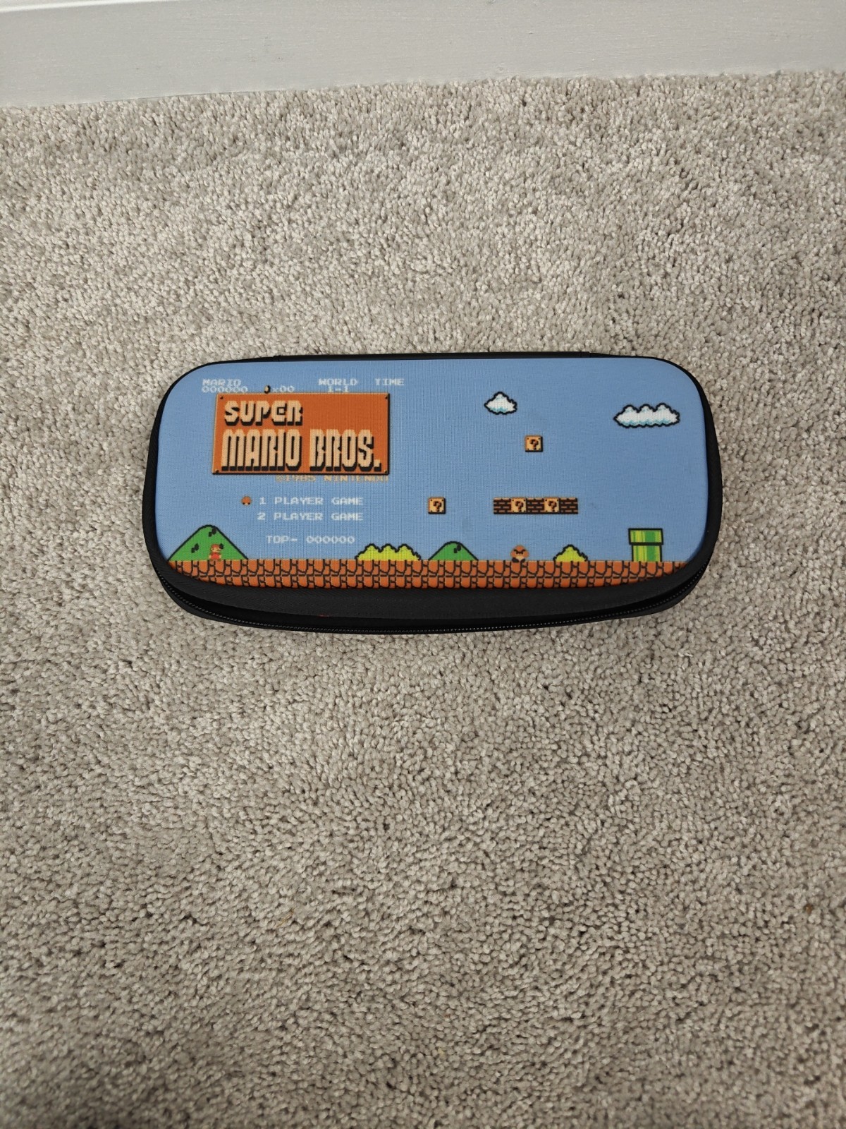 Super Mario Bro Nintendo Switch Carrying Case With Screen Cloth And Game Storage