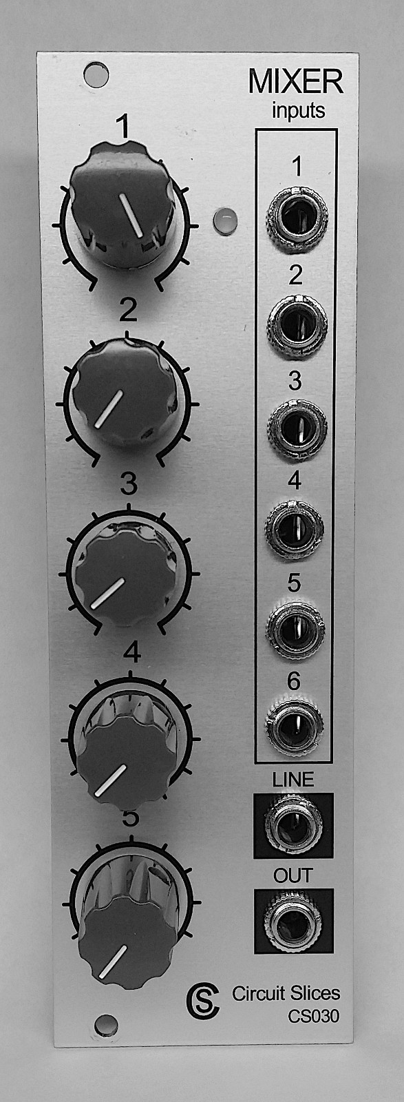 Circuit Slices Eurorack  5 channel Mixer -- BRAND NEW