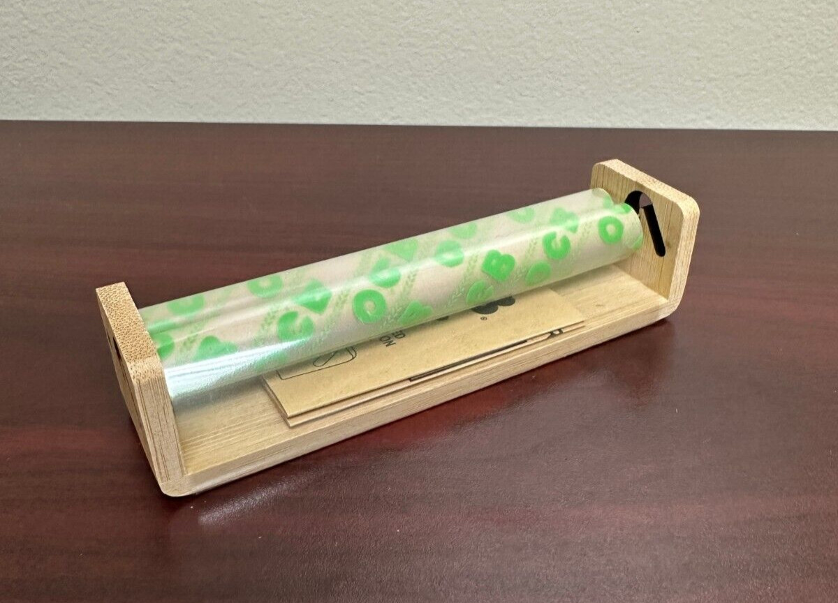 OCB BAMBOO Slim (110mm) Cigarette Rolling Machine Roller