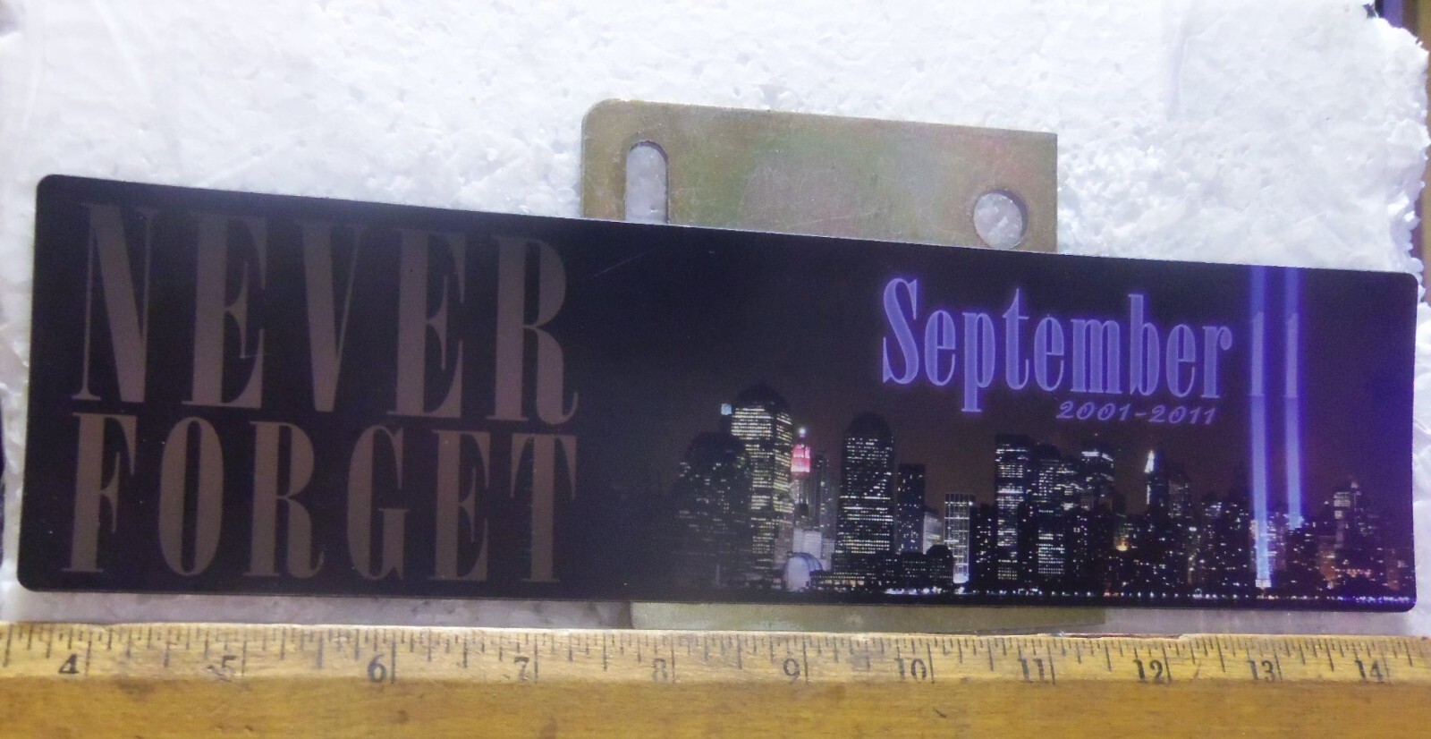 September 11, 2001 – Never Forget Bumper Magnet