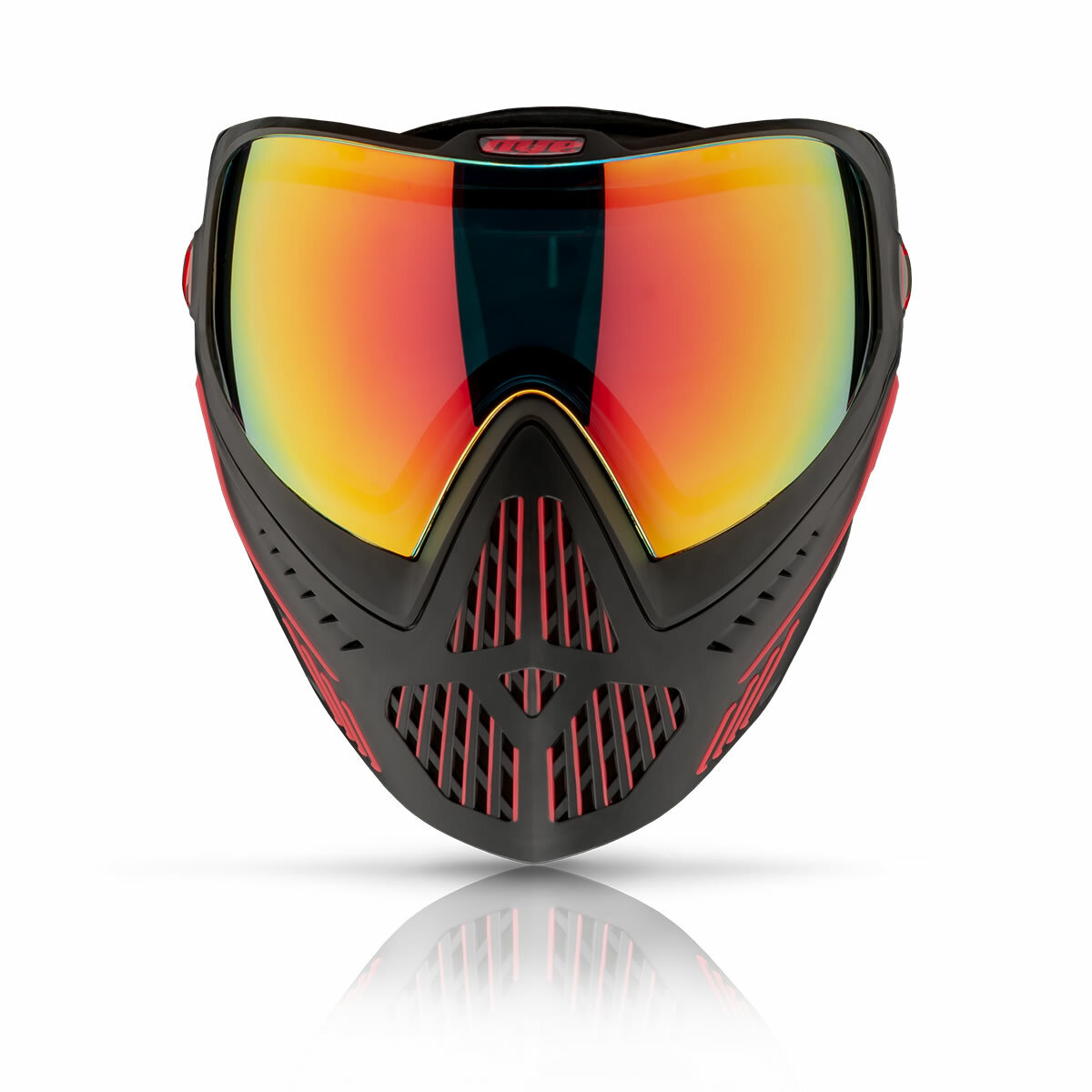 Dye I5 Mask 2.0 - Fire - Black / Red - Paintball