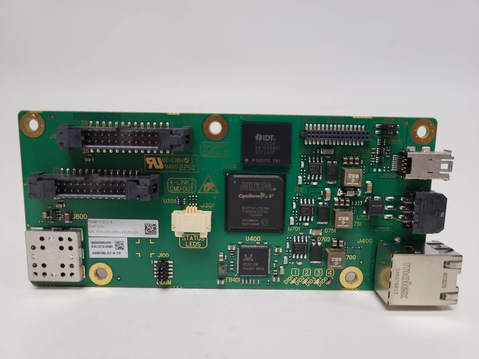 Dectection Technology X-GCU Data Acquisition Control Board for X-Cards