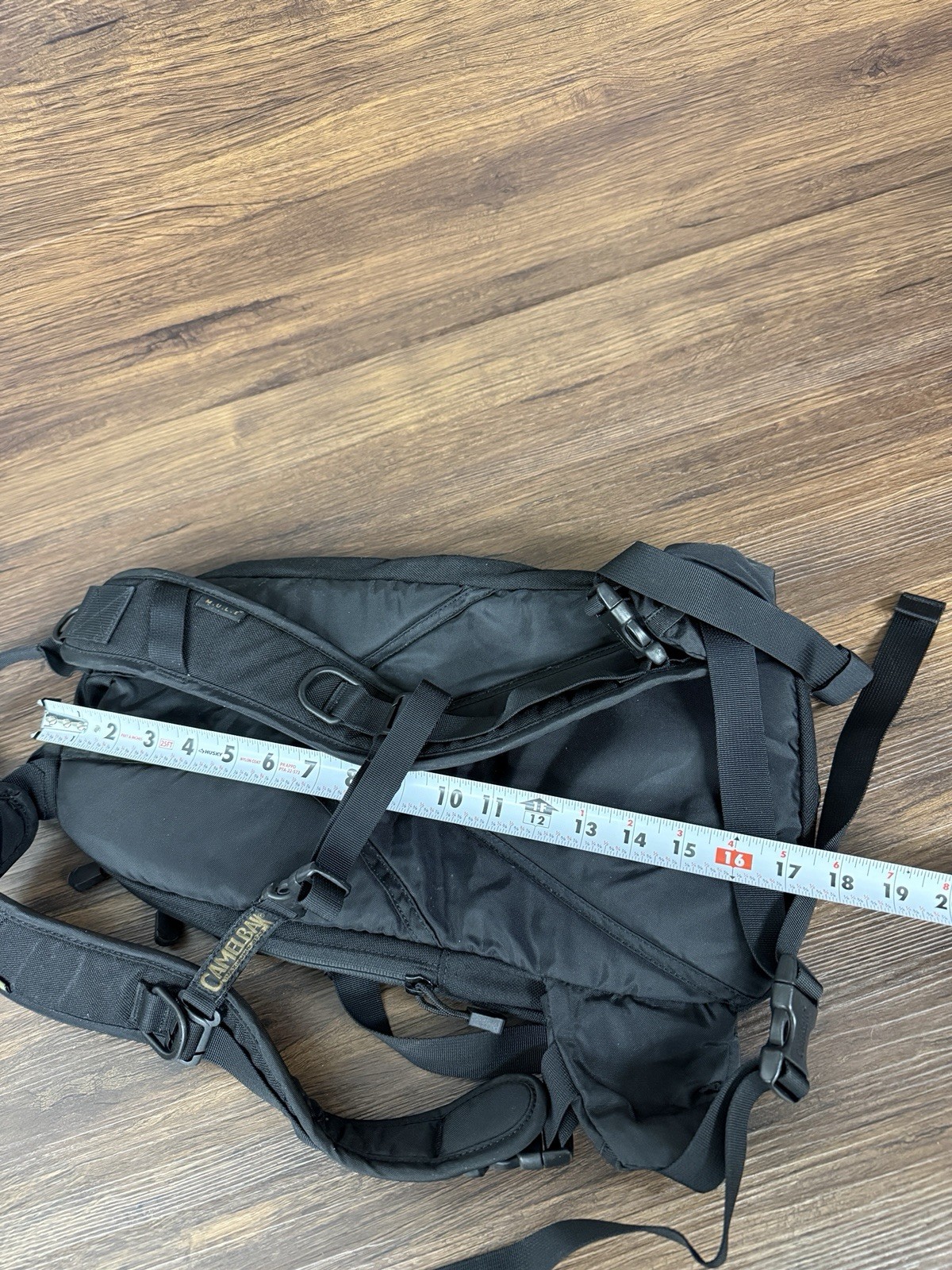 CamelBak M.U.L.E. Hydration Backpack Black Tactical Used No Bladder
