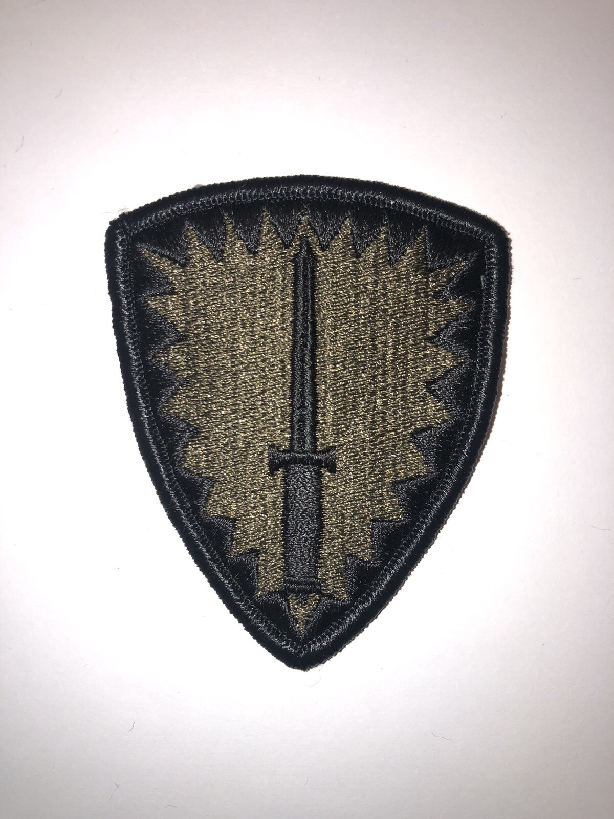Special Operations Command - Europe U.S. Army Subdued Shoulder Patch Insignia