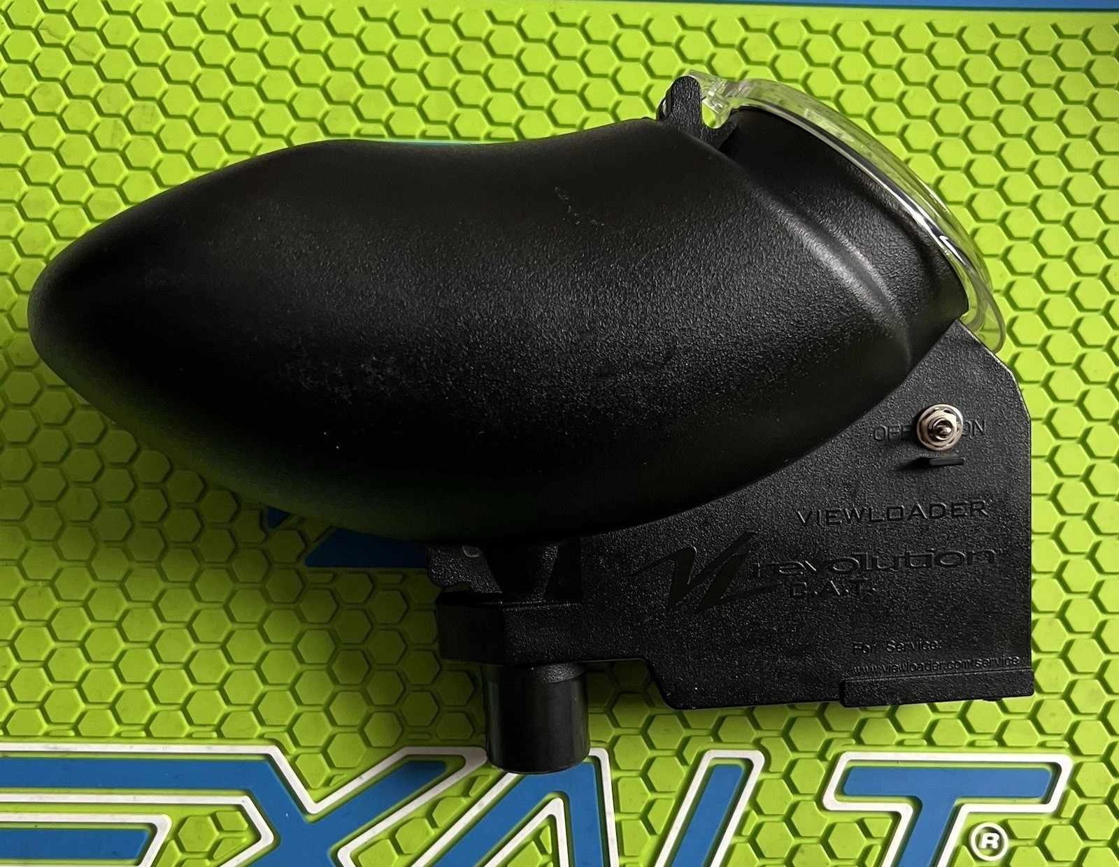 VIEWLOADER 9 VOLT REVY VL REVOLUTION C.A.T. PAINTBALL GUN LOADER HOPPER- BLACK