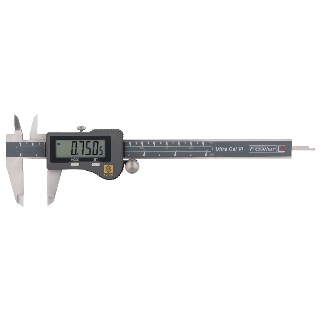Fowler 54-100-177-0 6"/150mm UltraCal VI Electronic Caliper w/ Lifetime Warranty