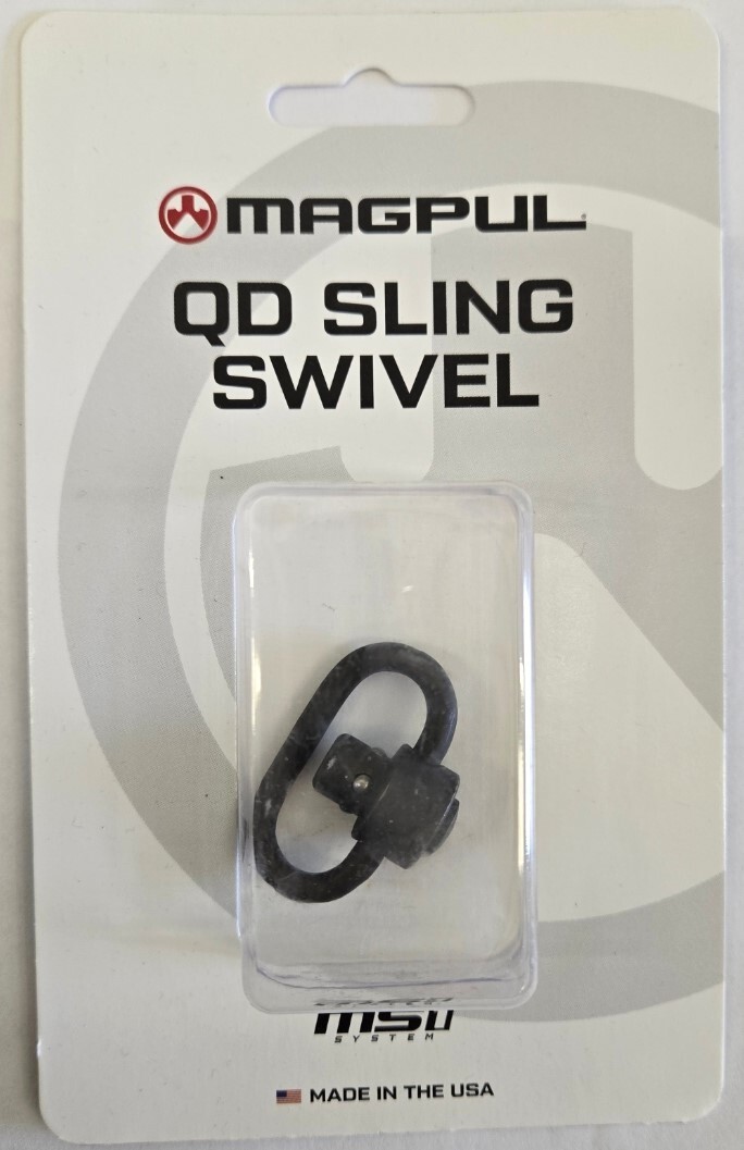 Magpul Quick Detach Sling Swivel Black MAG540 Made in USA