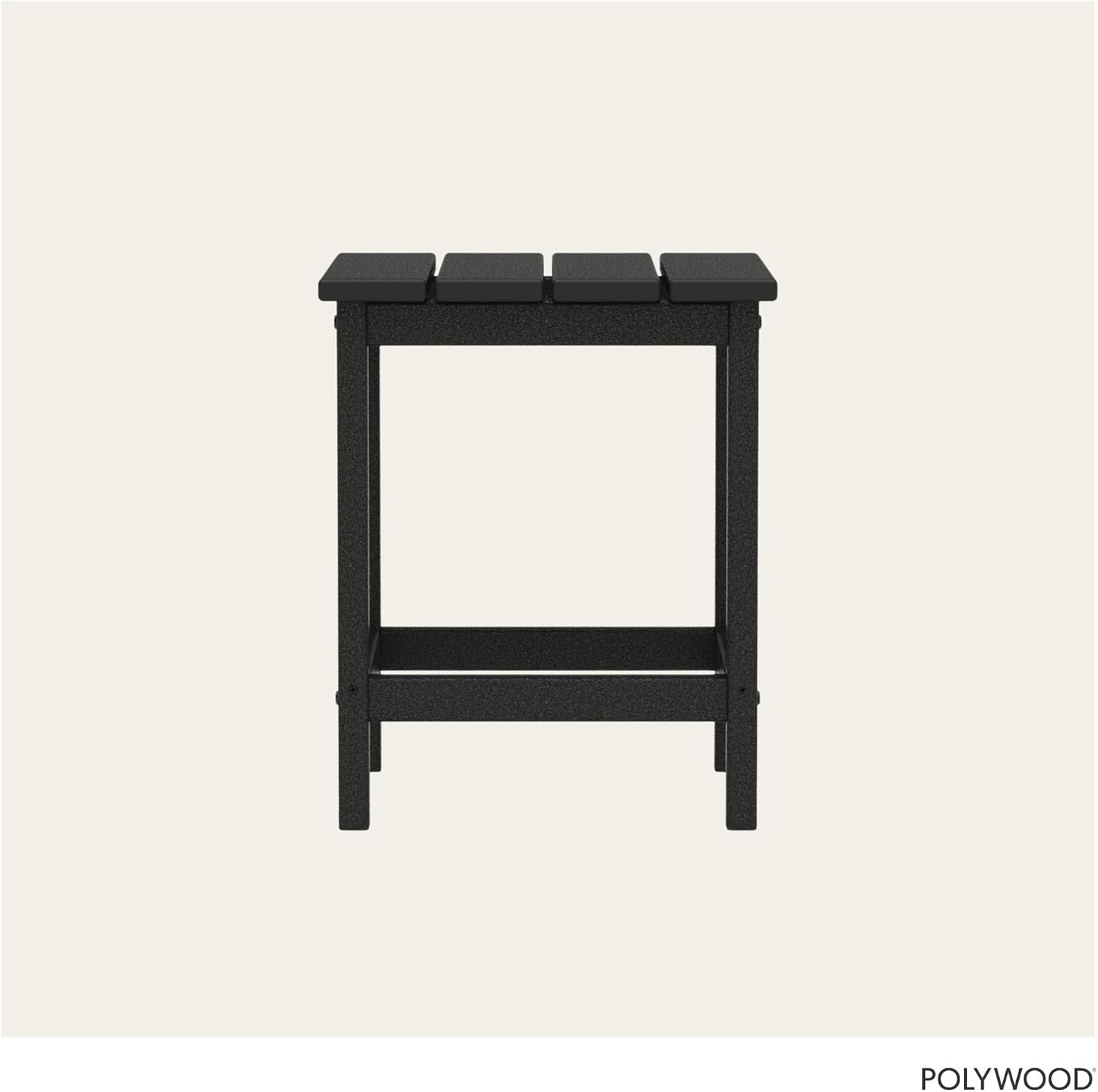 Long Island 18" Side Table, Black