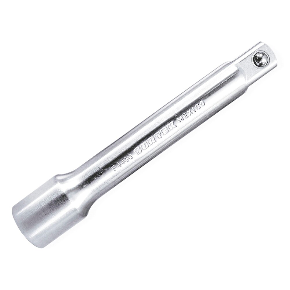 Surtek F4460 Satin Finish 1/4” Drive 3" Long Extension