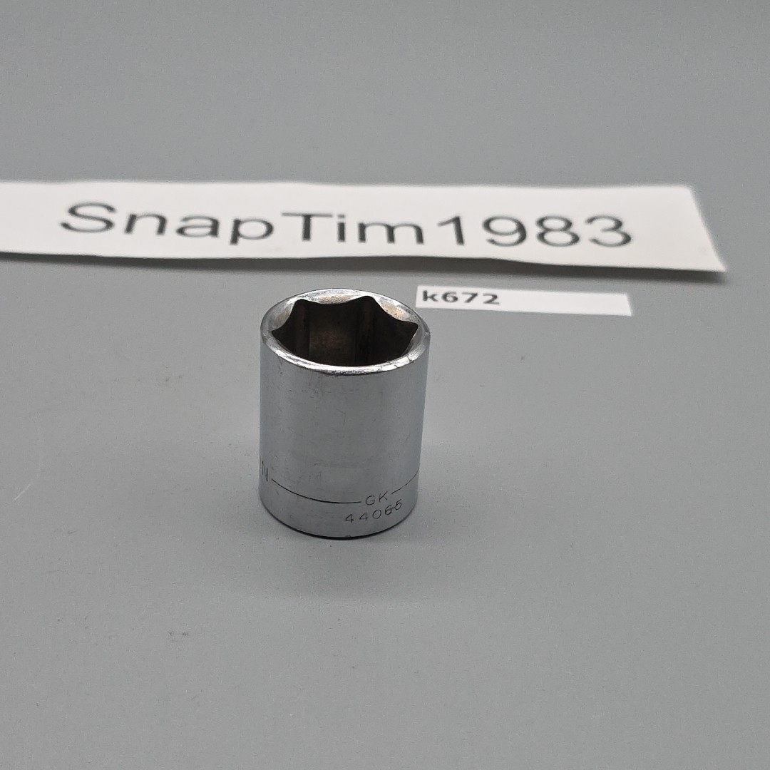 Craftsman Tools 15/16" Socket GK- 44065  1/2" Drive USA