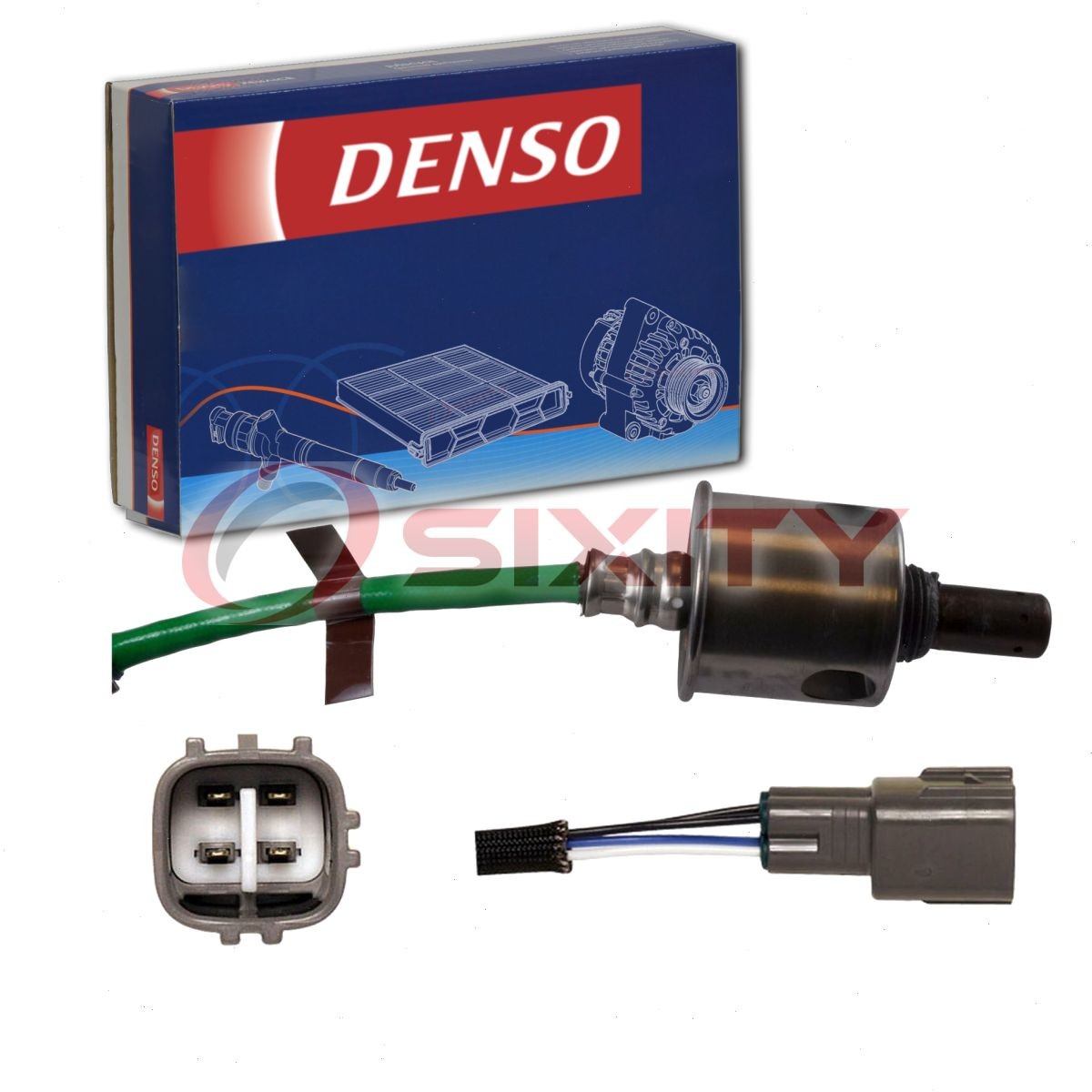 Denso Downstream Right Oxygen Sensor for 2015-2019 Lexus RC F 5.0L V8 ti
