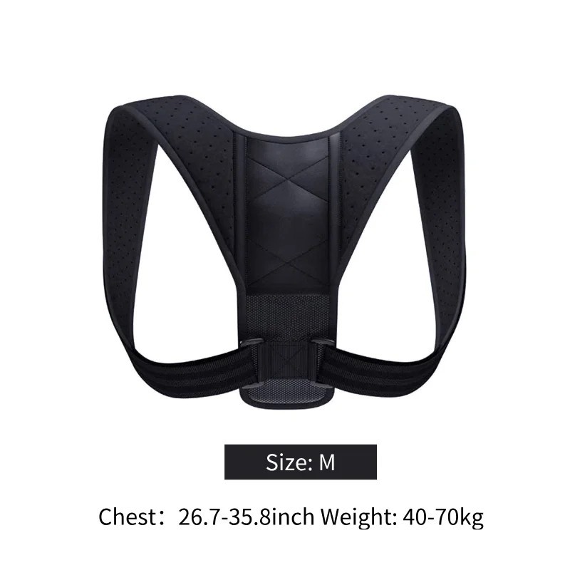 Posture Corrector men Support Back Shoulder Pro Brace Belt Adjustable women Kids