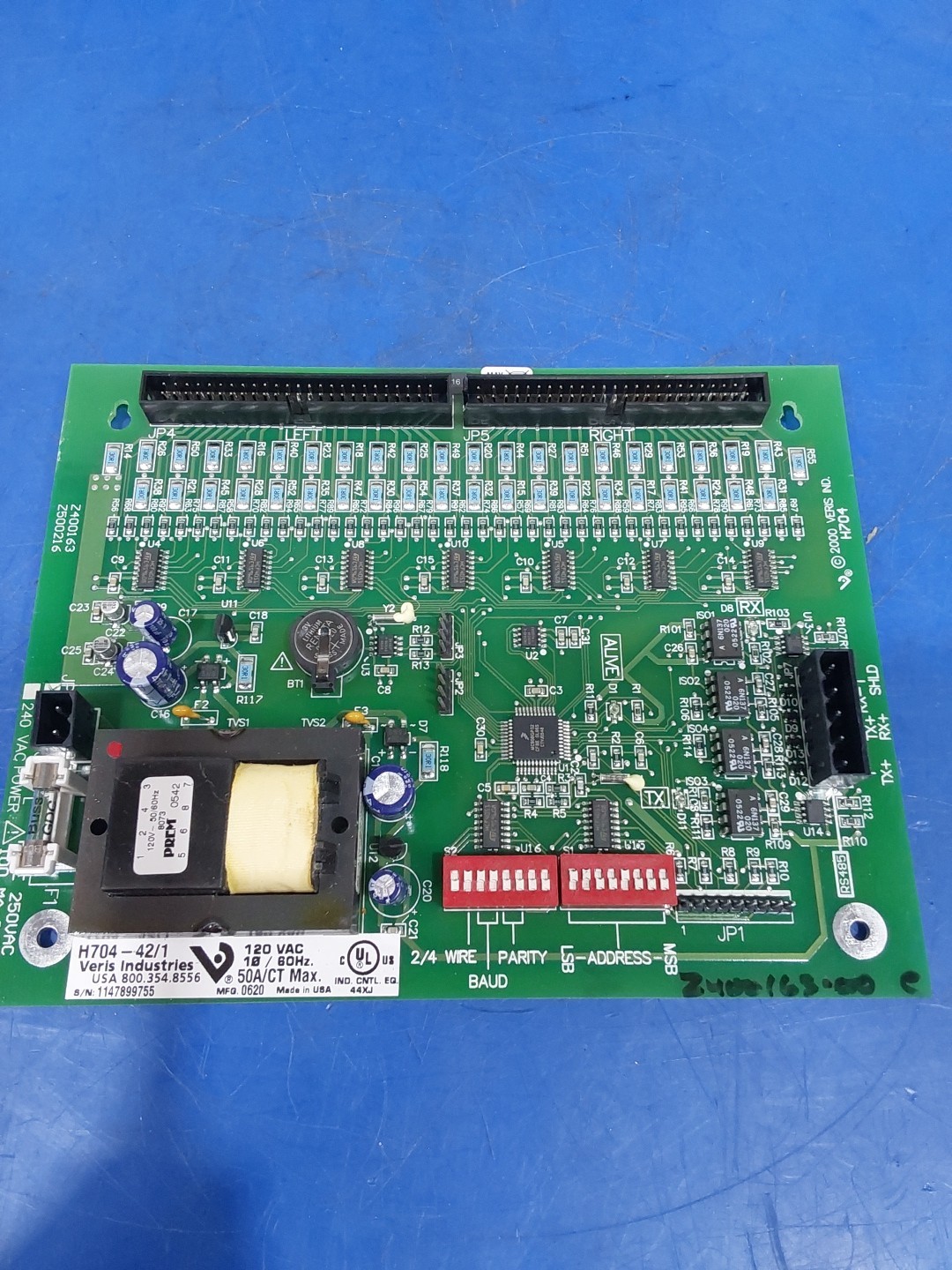 VERIS INDUSTRIES CT BOARD  # H704-42/1