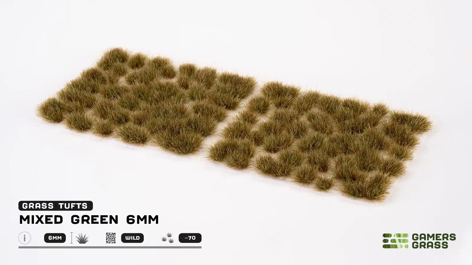 Gamers Grass - Mixed Green (6mm)