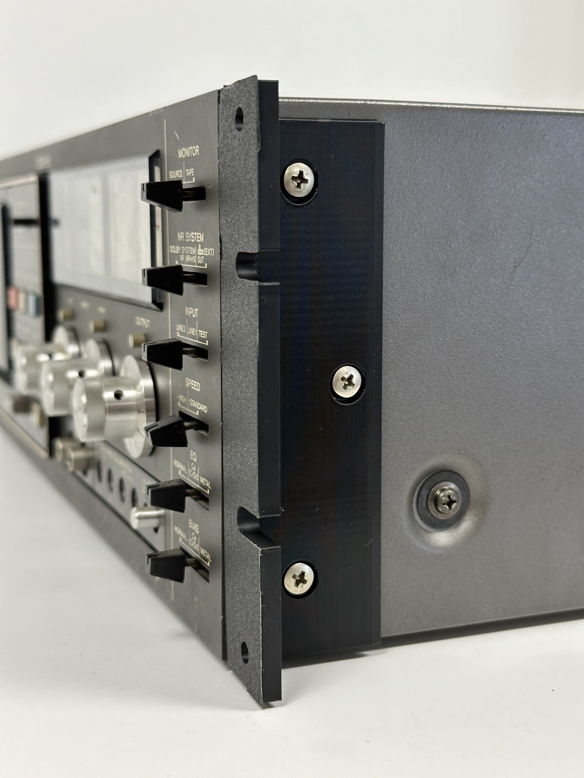 TEAC A-550RX Tape Cassette Recorder Player Rack Mount Ear Pair NEW 3D Printed