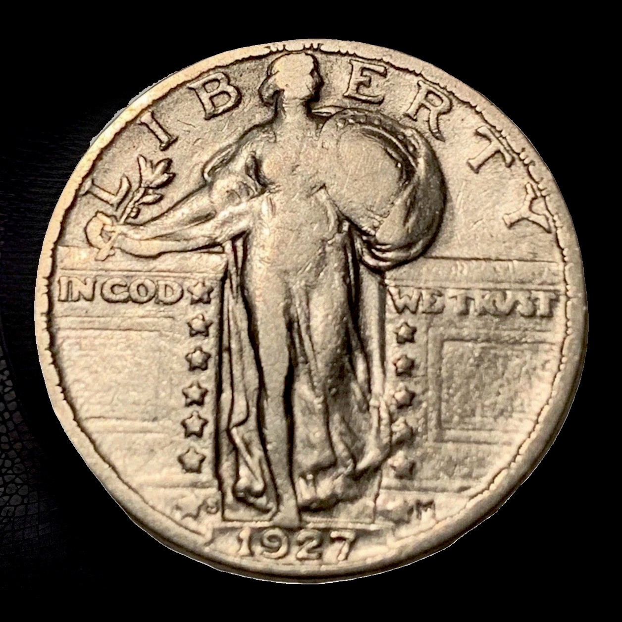 1927-S Standing Liberty Quarter F/VF – Key Date - C00167
