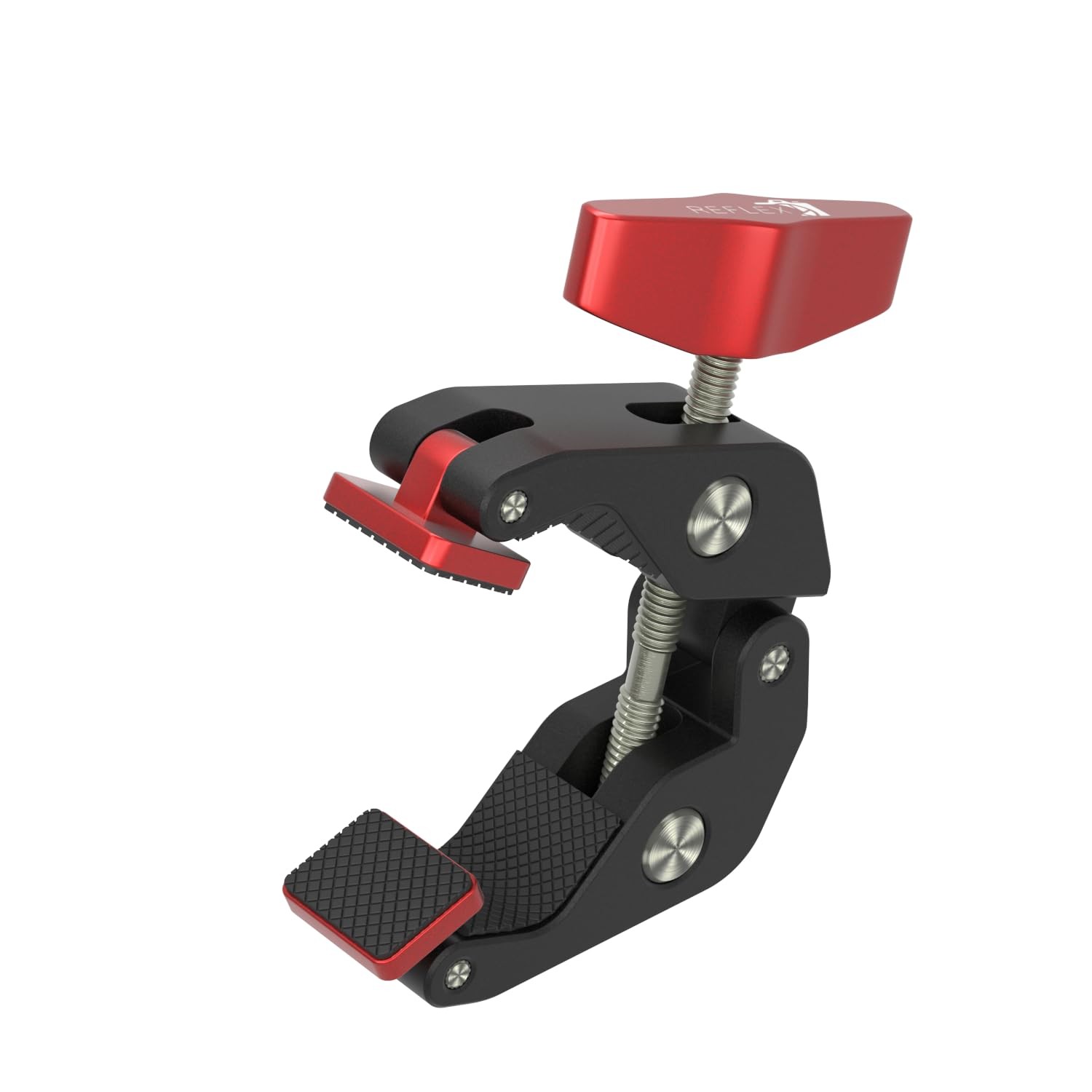 REFLEX CAMERA Super Clamp With 1/4" and 3/8" Threaded Holes for Mounting Came...