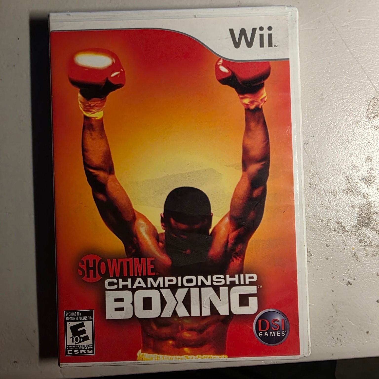 Showtime Championship Boxing Standard Case Wii DSi Games