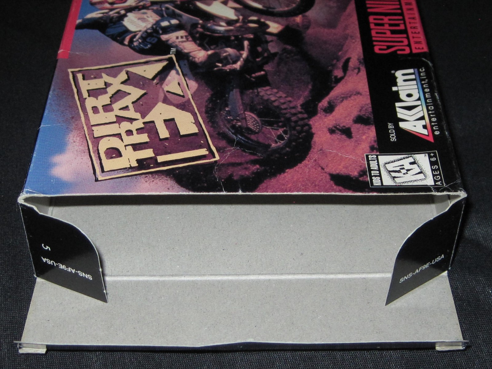 Dirt Trax FX - Box Only (Super Nintendo SNES) Authentic