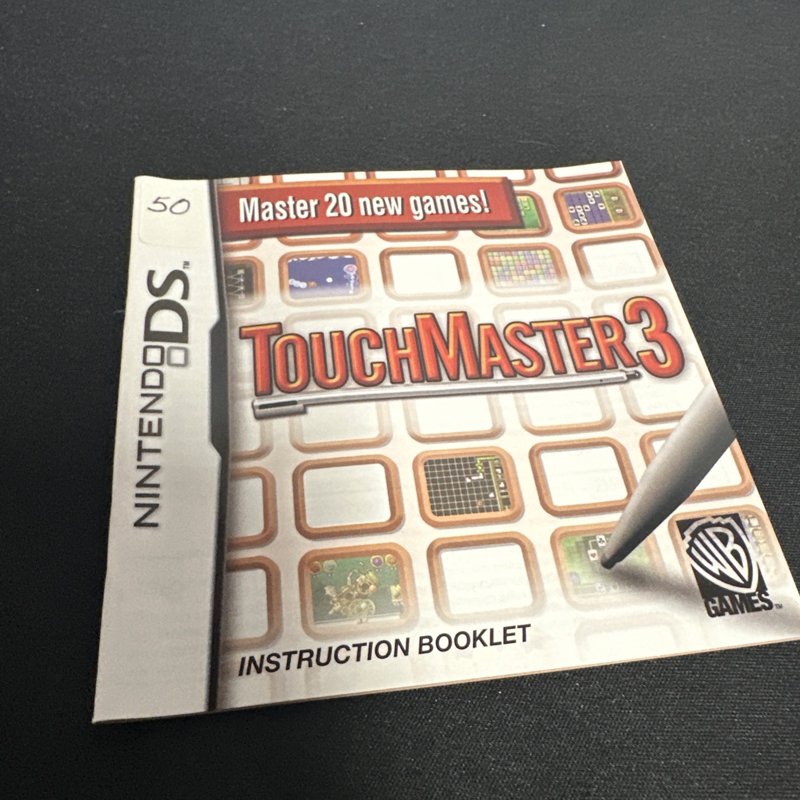 Nintendo, DS, Touchmaster 3, with pen