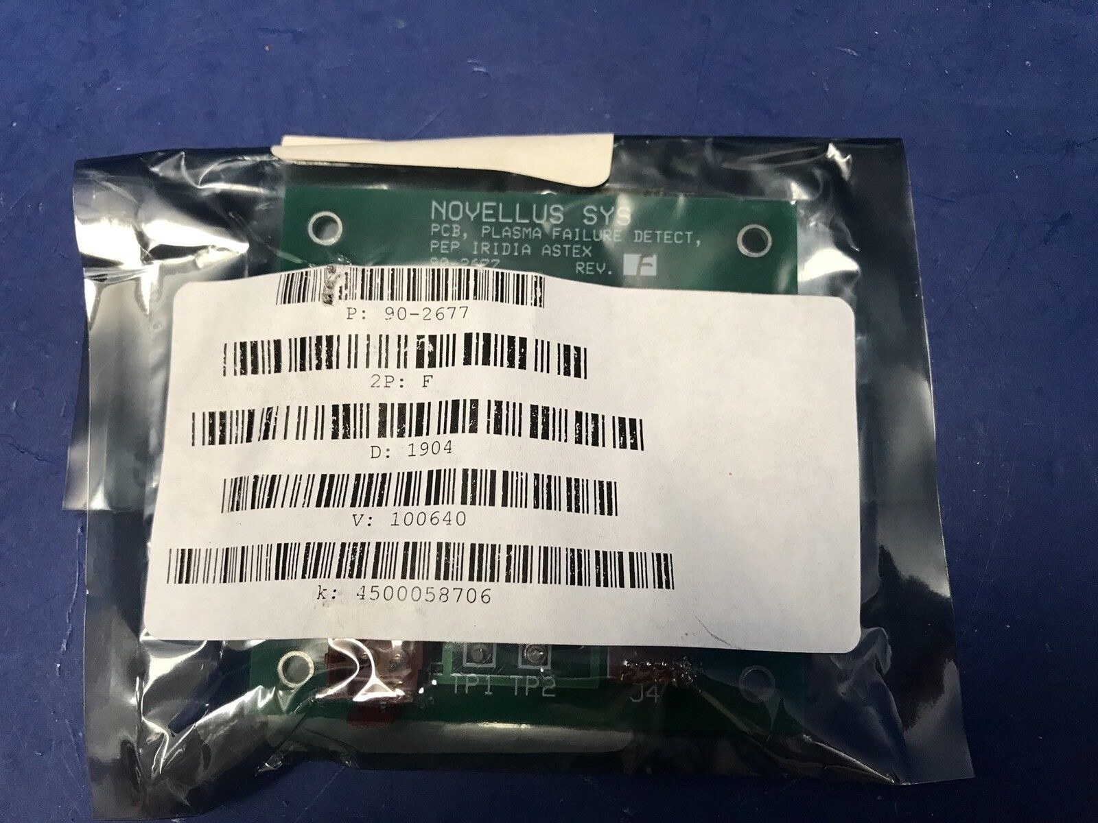 NOVELLUS 90-2677 Plasma Failure Detect PCB, NEW