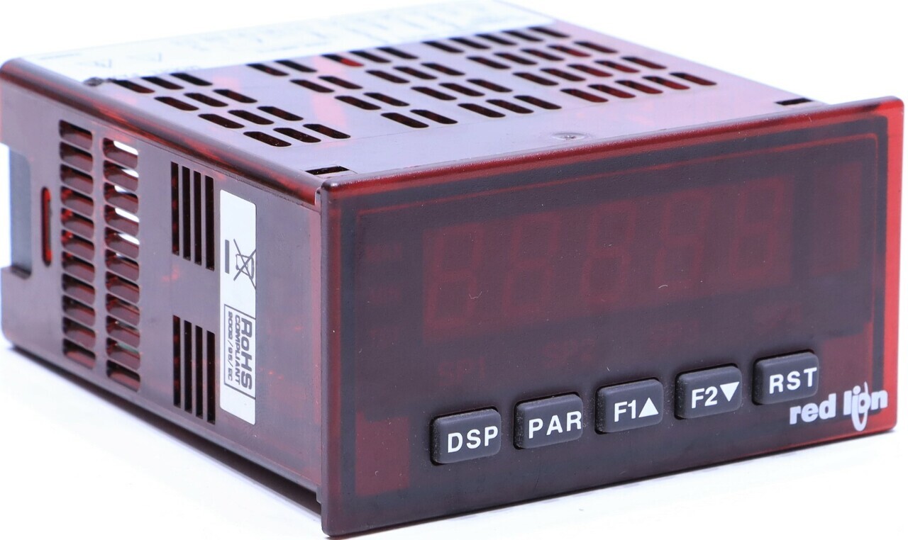 RED LION PAXD PAXD0000 COUNTER PANEL METER