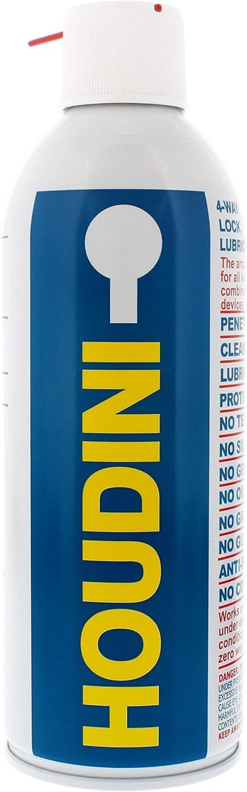 Lock Lube Professional Lock Lubricant Spray, 11 oz - Greaseless, Graphite-Free,