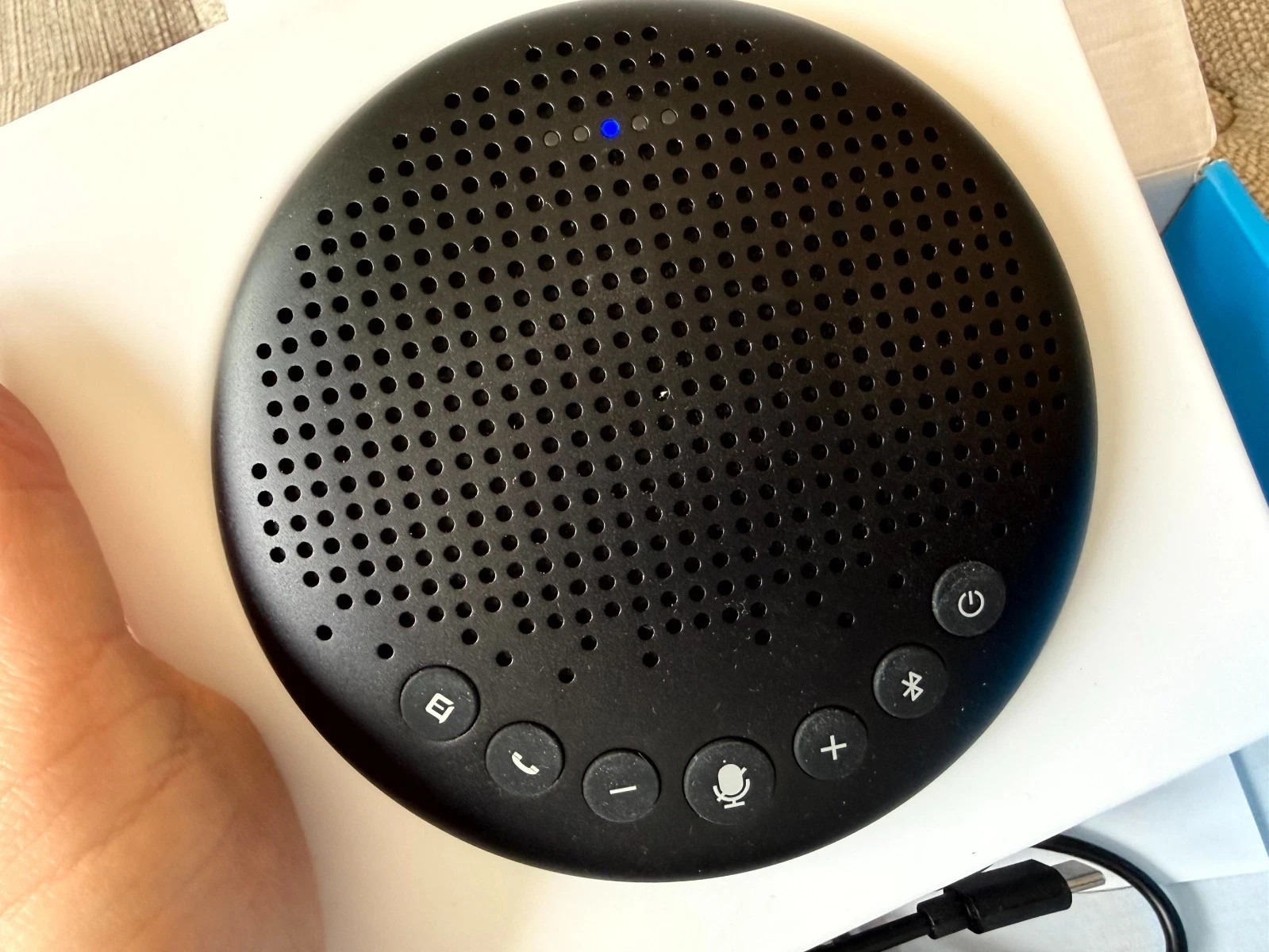 EMEET Luna Bluetooth Wireless Speakerphone & microphone for Audio Conferencing