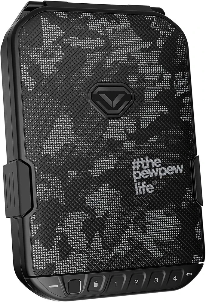 VAULTEK Colion Noir Edition LifePod 10 Portable Lockable Handgun Case with Bi...