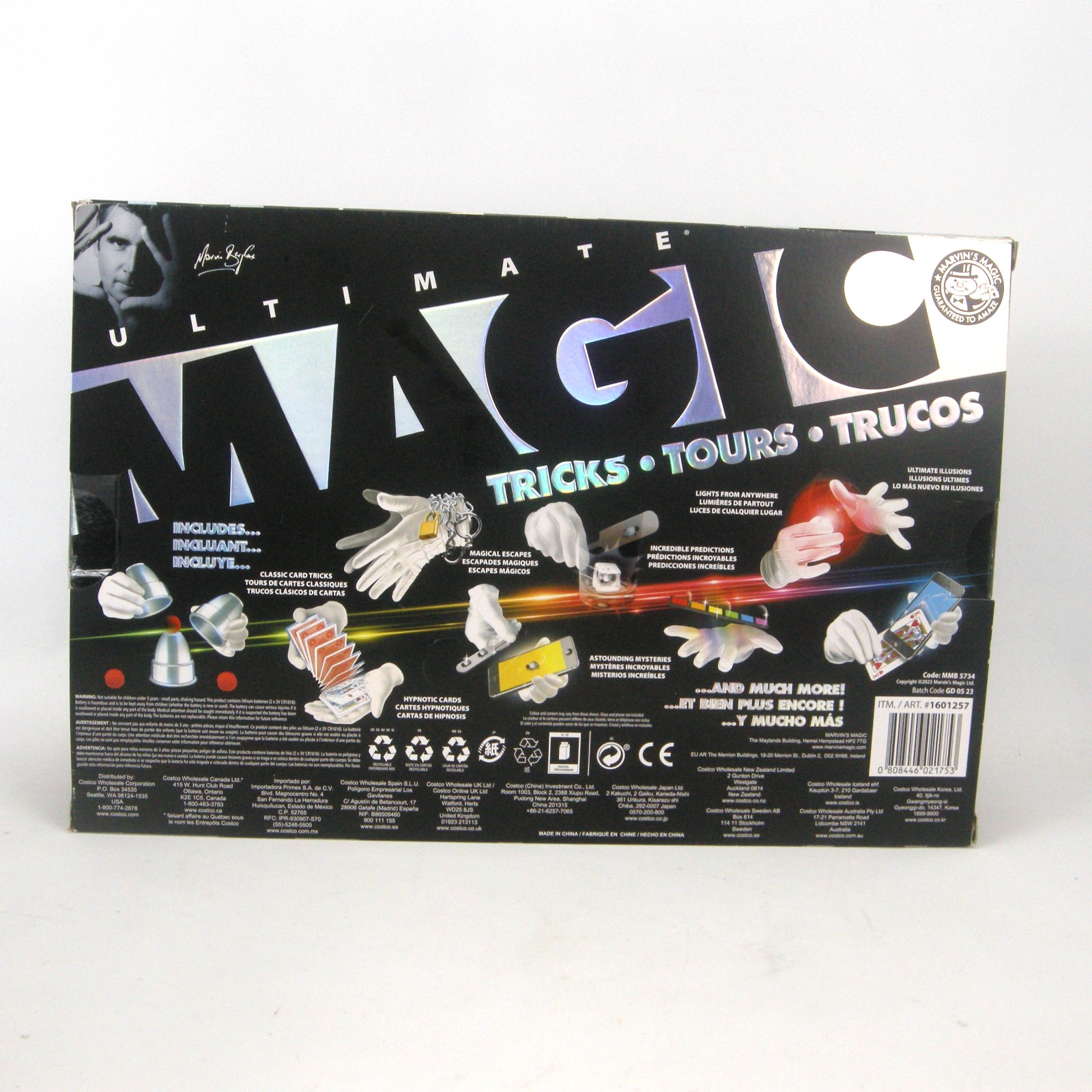Marvin's Magic Ultimate Magic 400 Tricks & Illusions The Complete Magic Show NOB