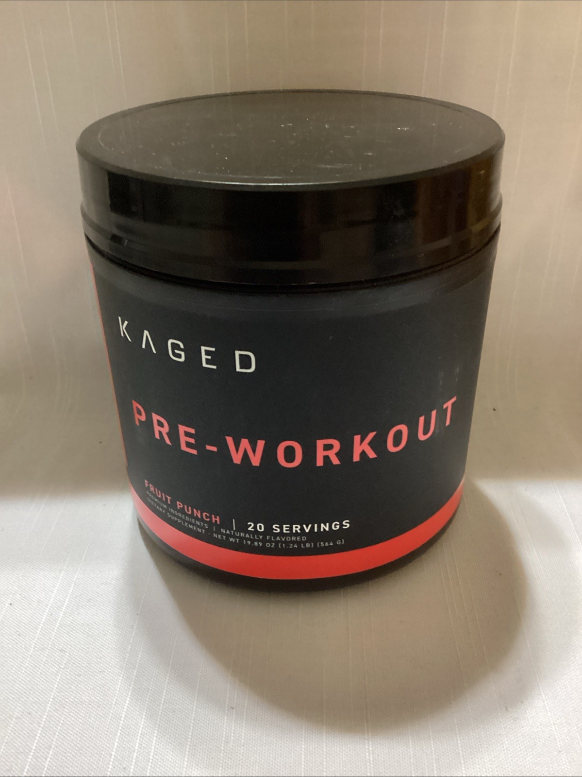 Kaged, Pre-Workout, Fruit Punch, 1.24lb 20 Servings