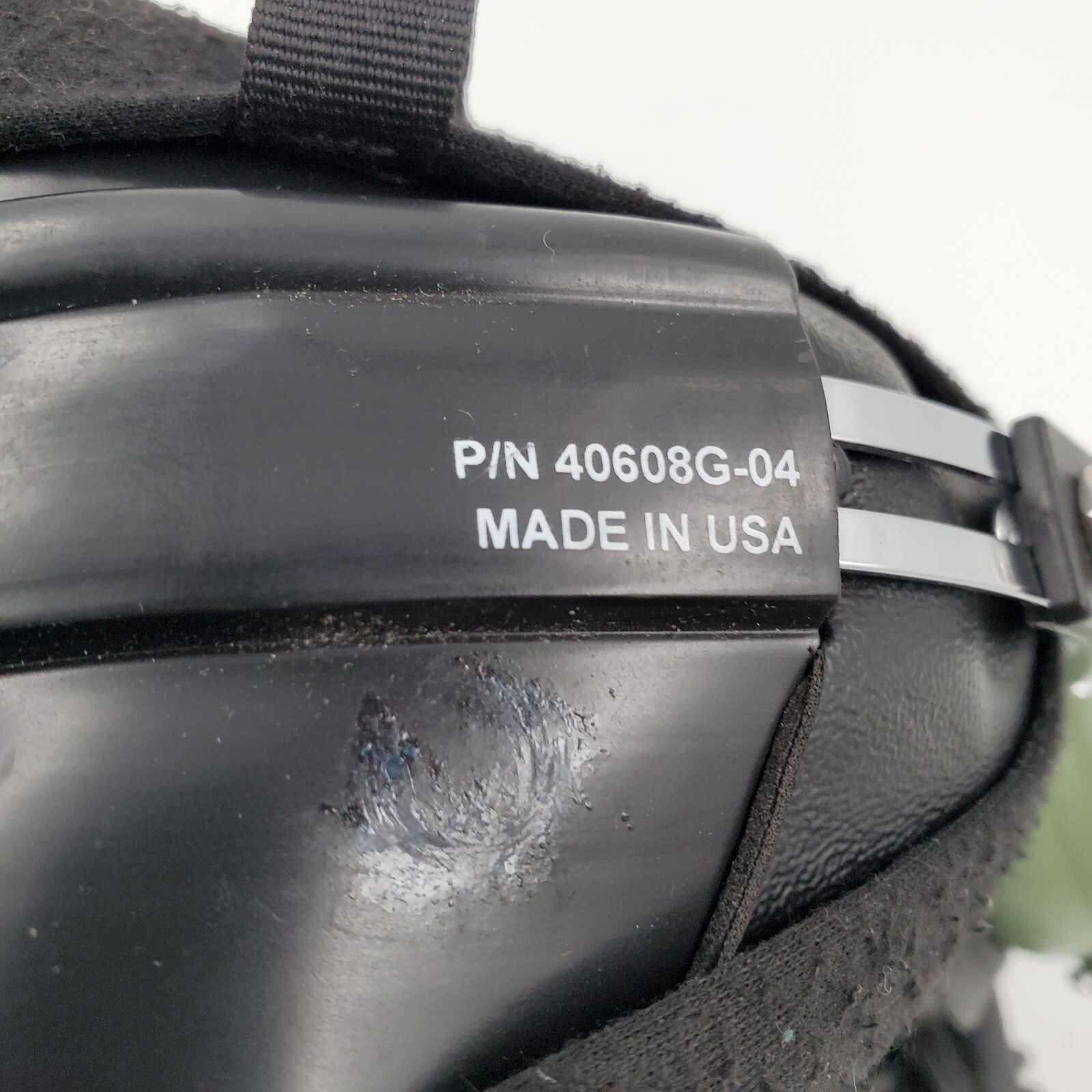 David Clark 40608G-04 Single Ear Muff Headset with Flex Wire Boom & PJ-051 Plug