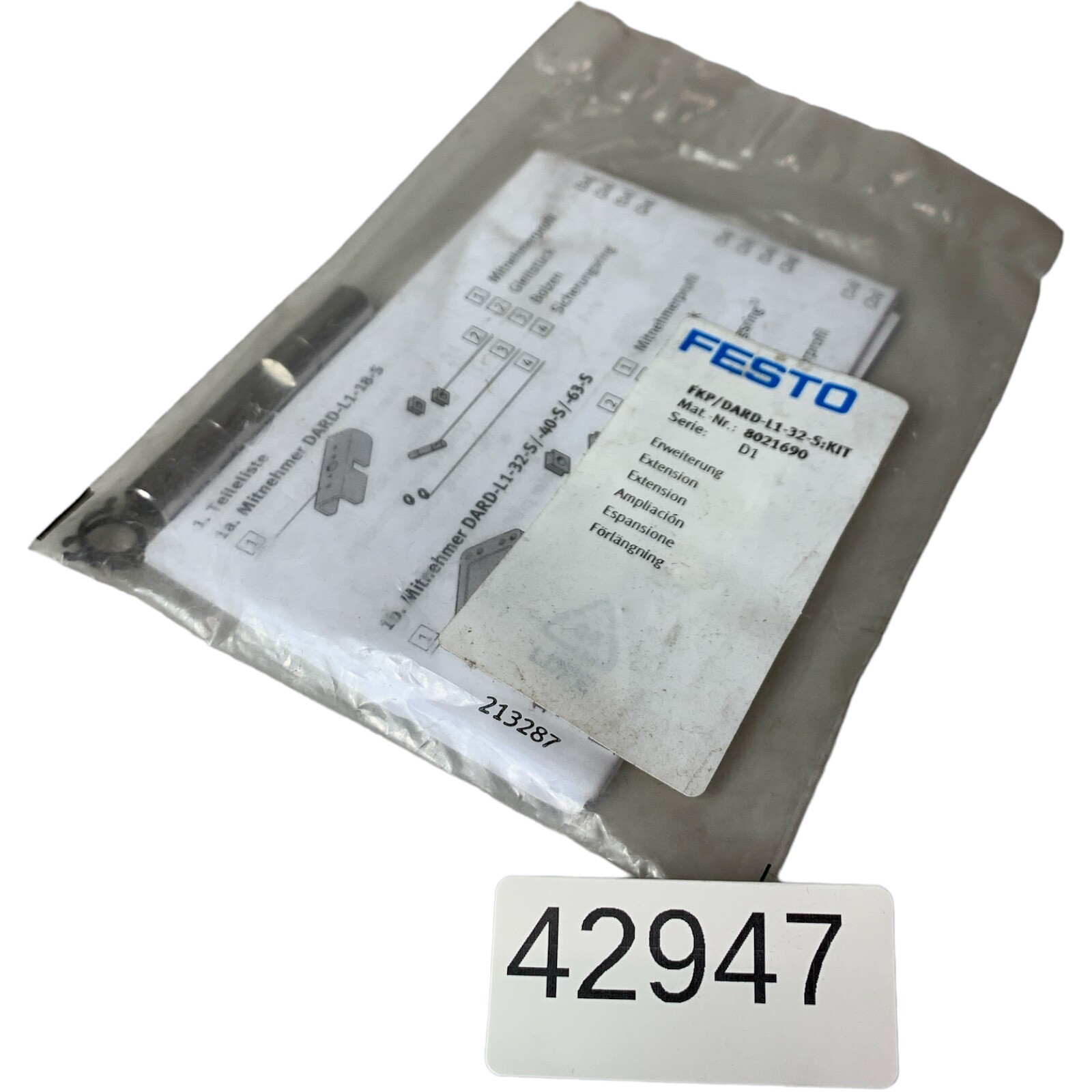 Festo FKP/DARD-L1-32-S: KIT 8021690 Extension